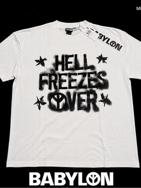 Babylon White 'Hell Freezes Over' Graphic Tee